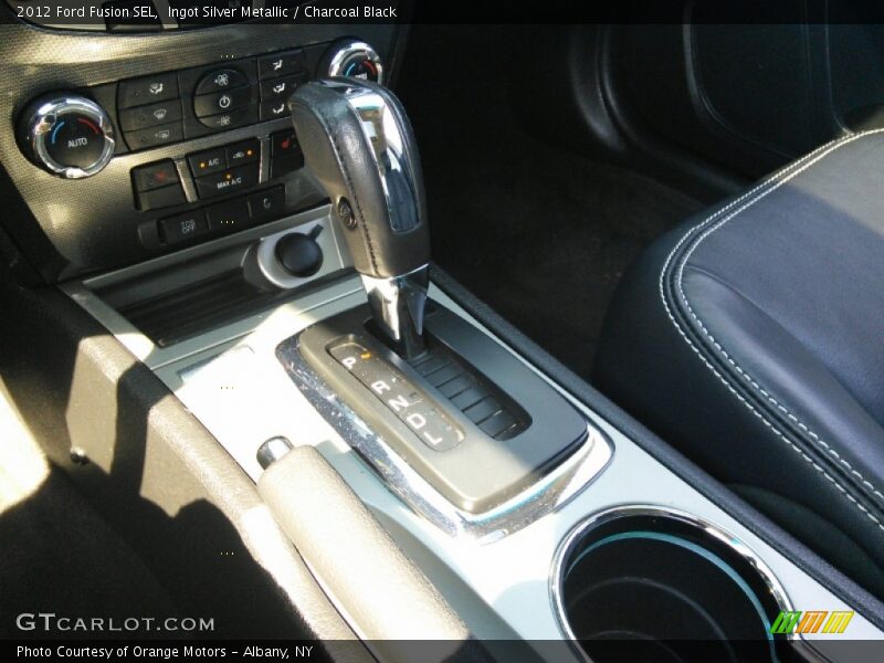Ingot Silver Metallic / Charcoal Black 2012 Ford Fusion SEL