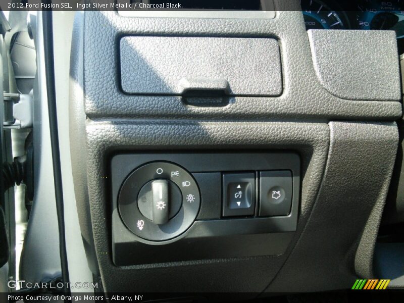 Ingot Silver Metallic / Charcoal Black 2012 Ford Fusion SEL