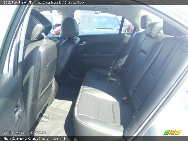Ingot Silver Metallic / Charcoal Black 2012 Ford Fusion SEL