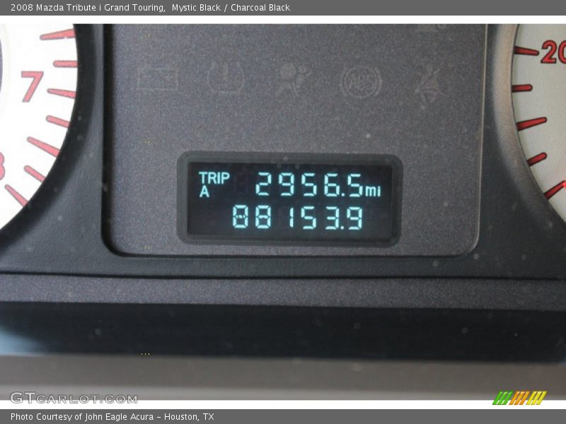 Mystic Black / Charcoal Black 2008 Mazda Tribute i Grand Touring