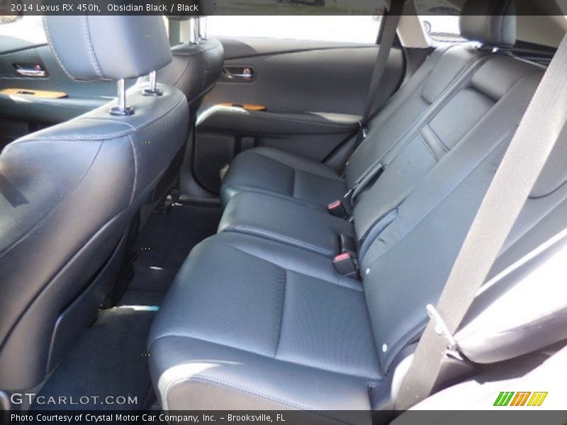 Obsidian Black / Black 2014 Lexus RX 450h