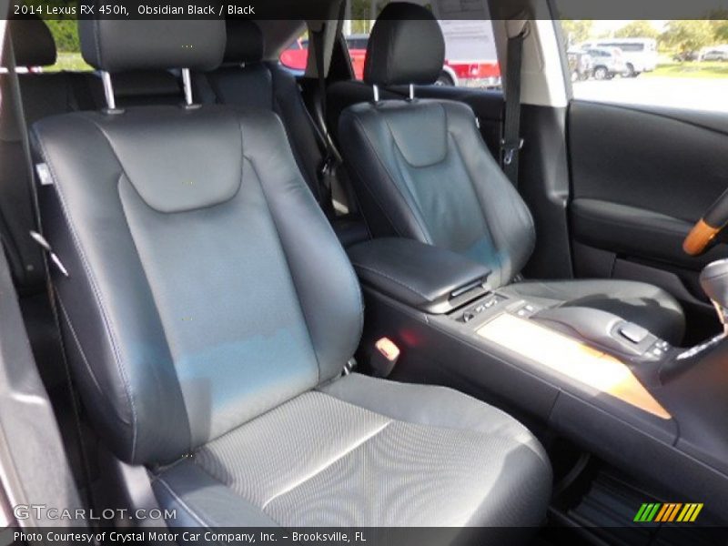 Obsidian Black / Black 2014 Lexus RX 450h
