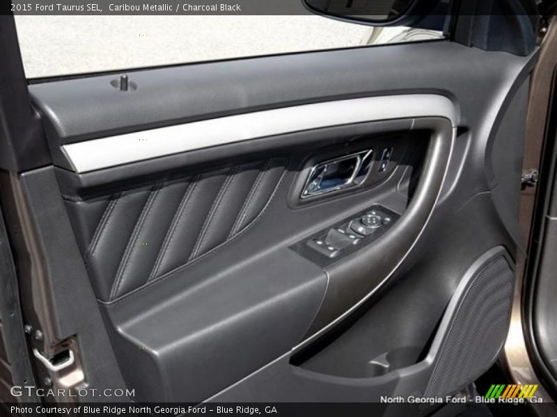Caribou Metallic / Charcoal Black 2015 Ford Taurus SEL