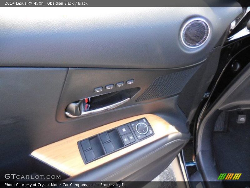 Obsidian Black / Black 2014 Lexus RX 450h