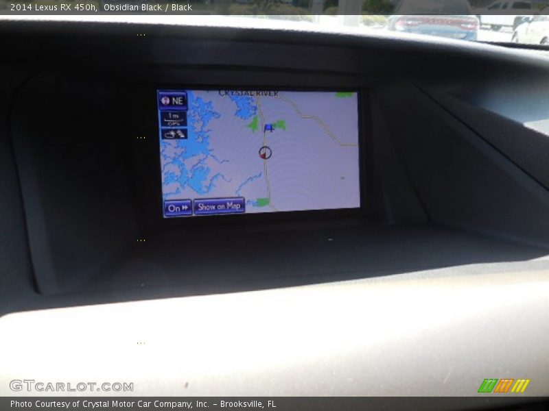 Obsidian Black / Black 2014 Lexus RX 450h
