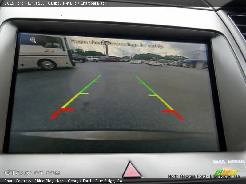 Caribou Metallic / Charcoal Black 2015 Ford Taurus SEL