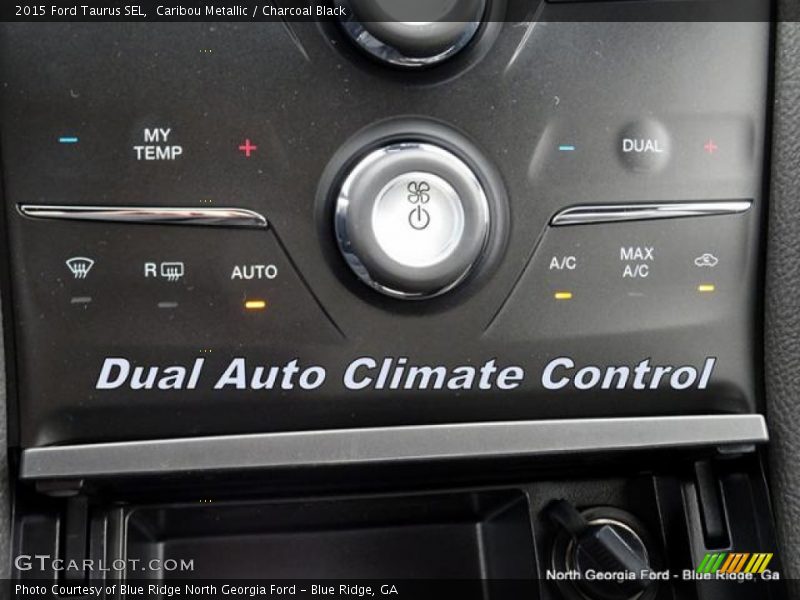 Caribou Metallic / Charcoal Black 2015 Ford Taurus SEL