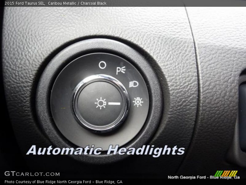 Caribou Metallic / Charcoal Black 2015 Ford Taurus SEL