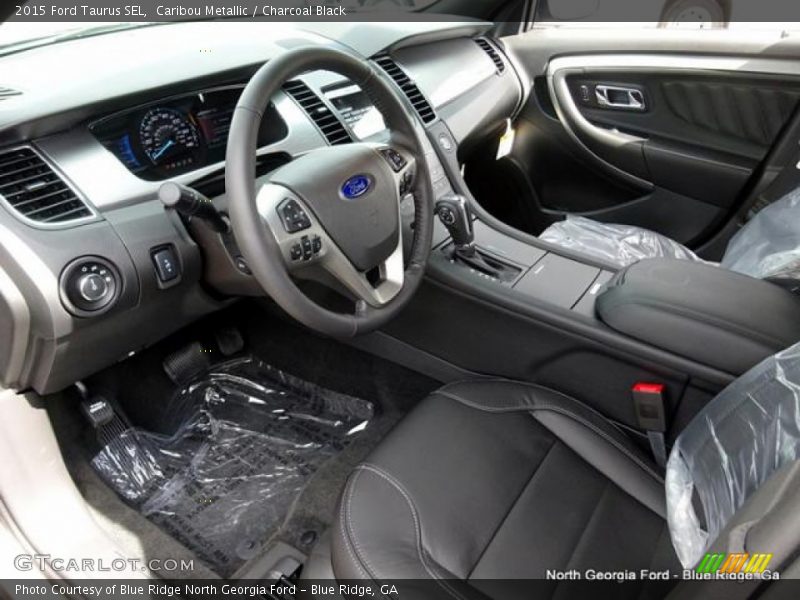 Caribou Metallic / Charcoal Black 2015 Ford Taurus SEL