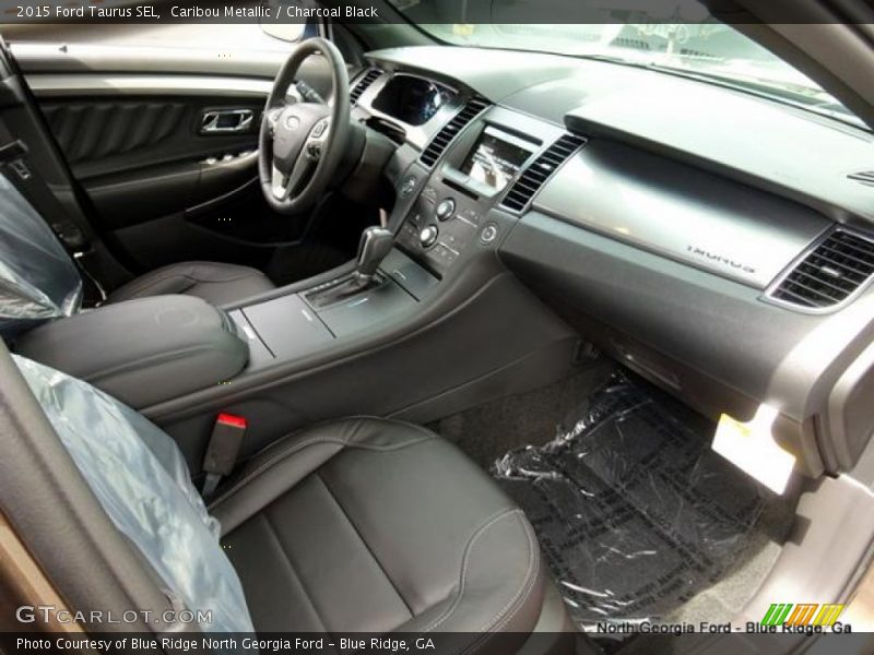 Caribou Metallic / Charcoal Black 2015 Ford Taurus SEL