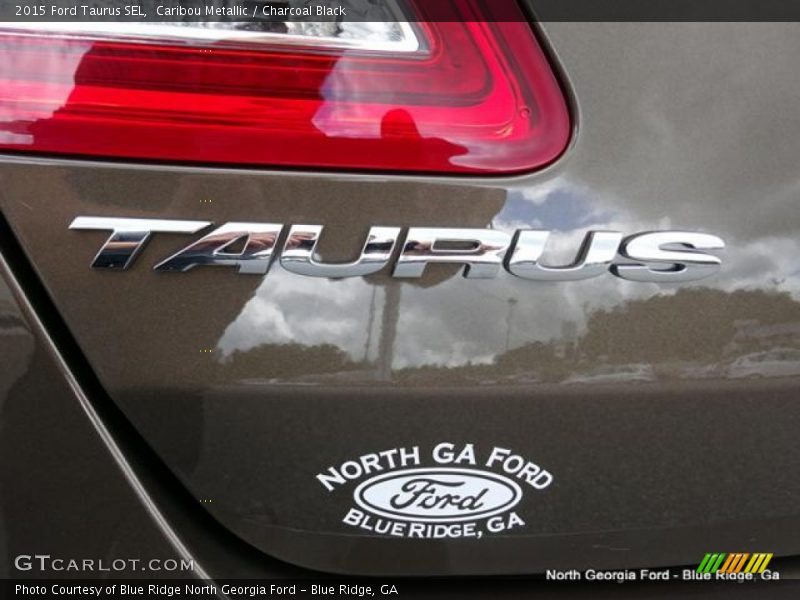 Caribou Metallic / Charcoal Black 2015 Ford Taurus SEL