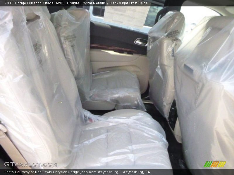 Granite Crystal Metallic / Black/Light Frost Beige 2015 Dodge Durango Citadel AWD