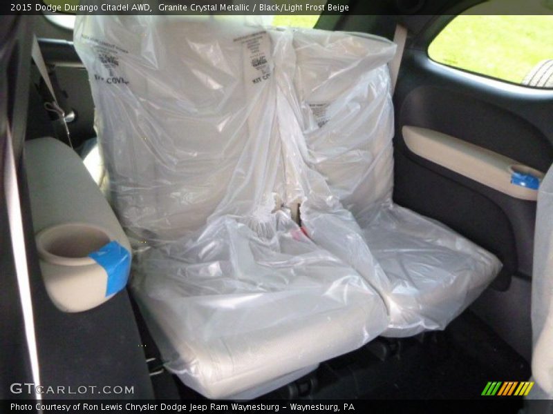 Granite Crystal Metallic / Black/Light Frost Beige 2015 Dodge Durango Citadel AWD