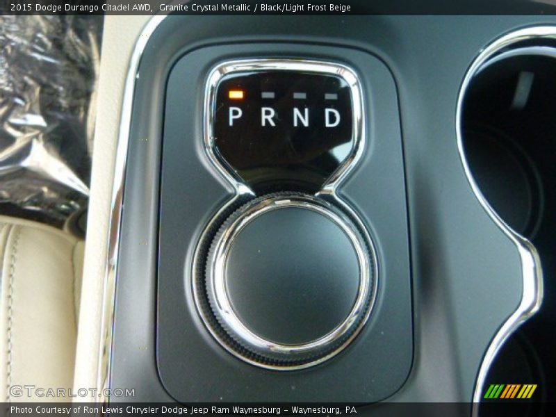 Granite Crystal Metallic / Black/Light Frost Beige 2015 Dodge Durango Citadel AWD