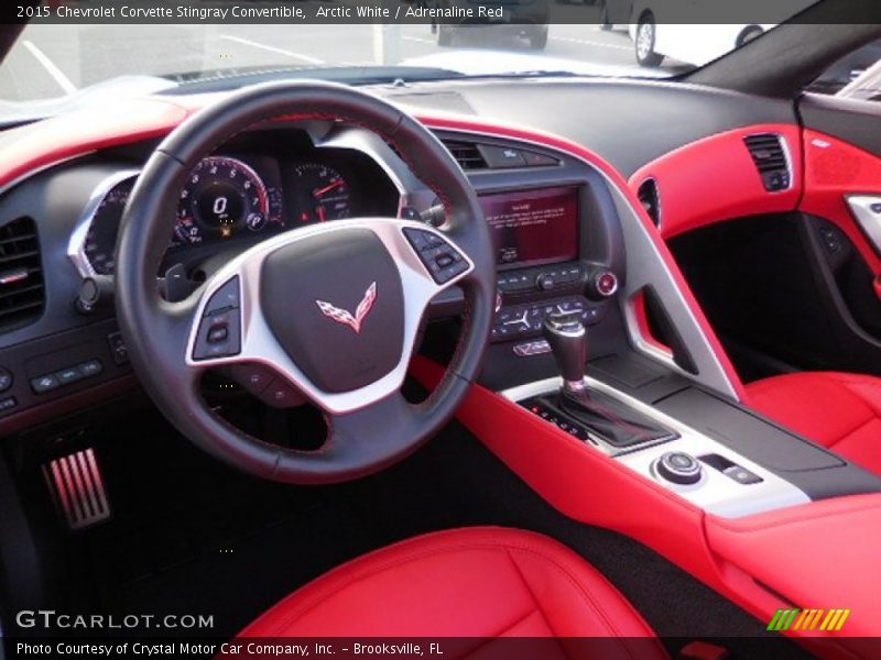 Dashboard of 2015 Corvette Stingray Convertible