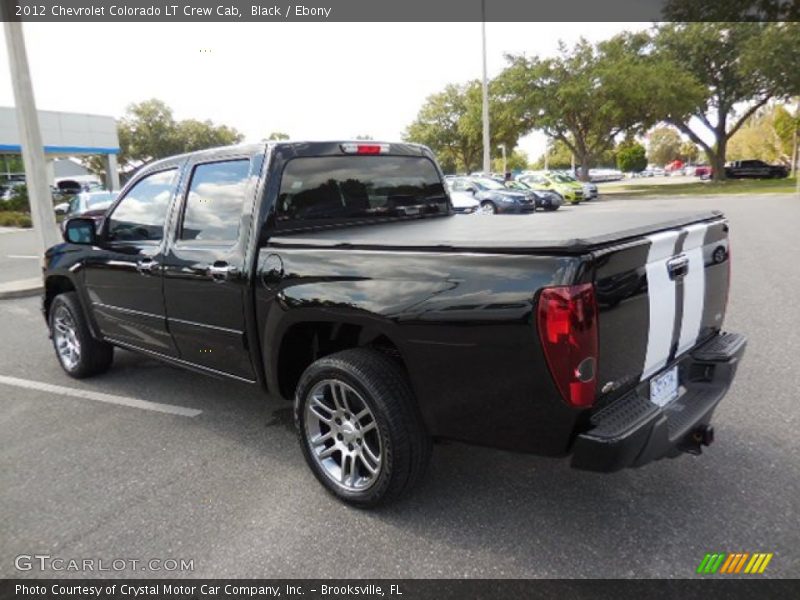 Black / Ebony 2012 Chevrolet Colorado LT Crew Cab