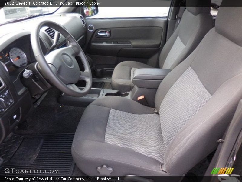 Black / Ebony 2012 Chevrolet Colorado LT Crew Cab