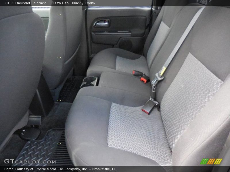 Black / Ebony 2012 Chevrolet Colorado LT Crew Cab