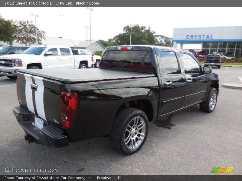 Black / Ebony 2012 Chevrolet Colorado LT Crew Cab