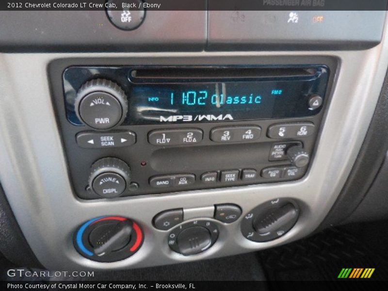 Black / Ebony 2012 Chevrolet Colorado LT Crew Cab