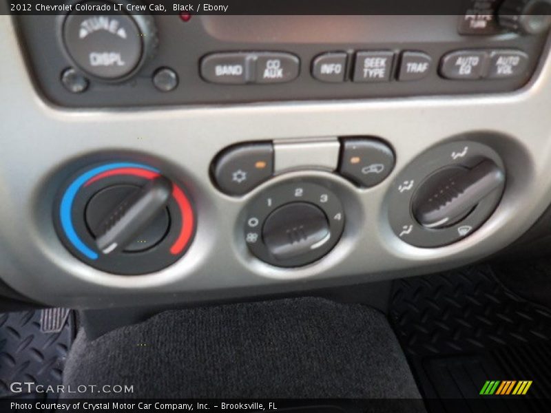 Black / Ebony 2012 Chevrolet Colorado LT Crew Cab