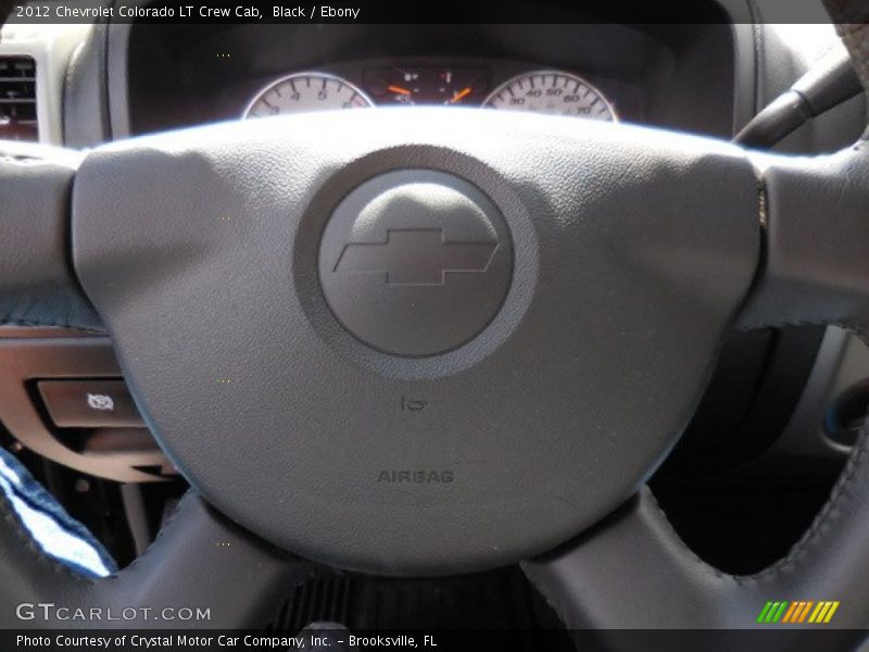Black / Ebony 2012 Chevrolet Colorado LT Crew Cab