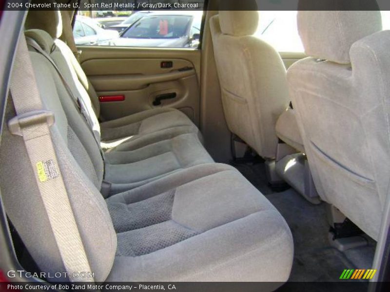 Sport Red Metallic / Gray/Dark Charcoal 2004 Chevrolet Tahoe LS