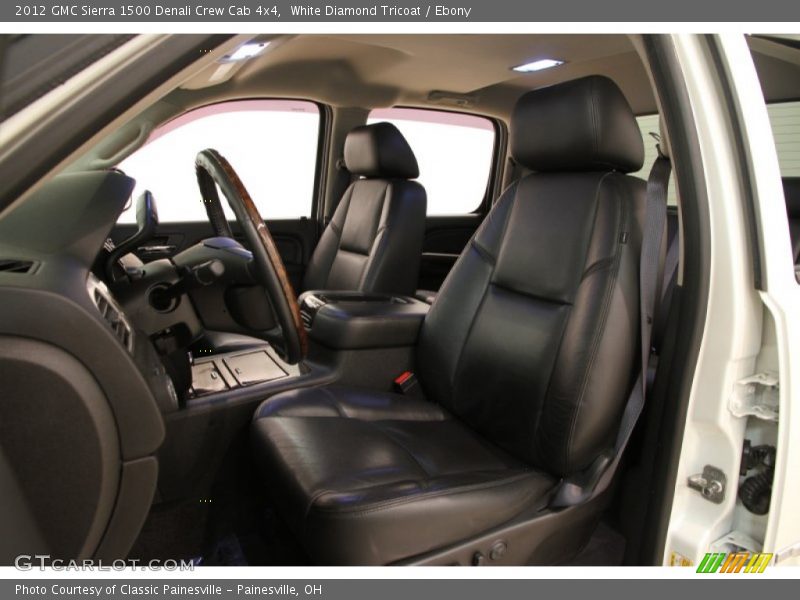White Diamond Tricoat / Ebony 2012 GMC Sierra 1500 Denali Crew Cab 4x4