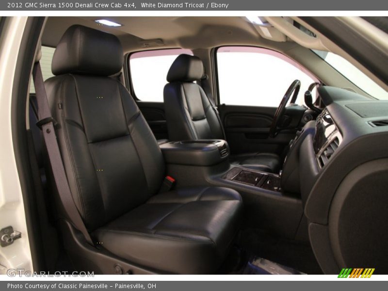 White Diamond Tricoat / Ebony 2012 GMC Sierra 1500 Denali Crew Cab 4x4