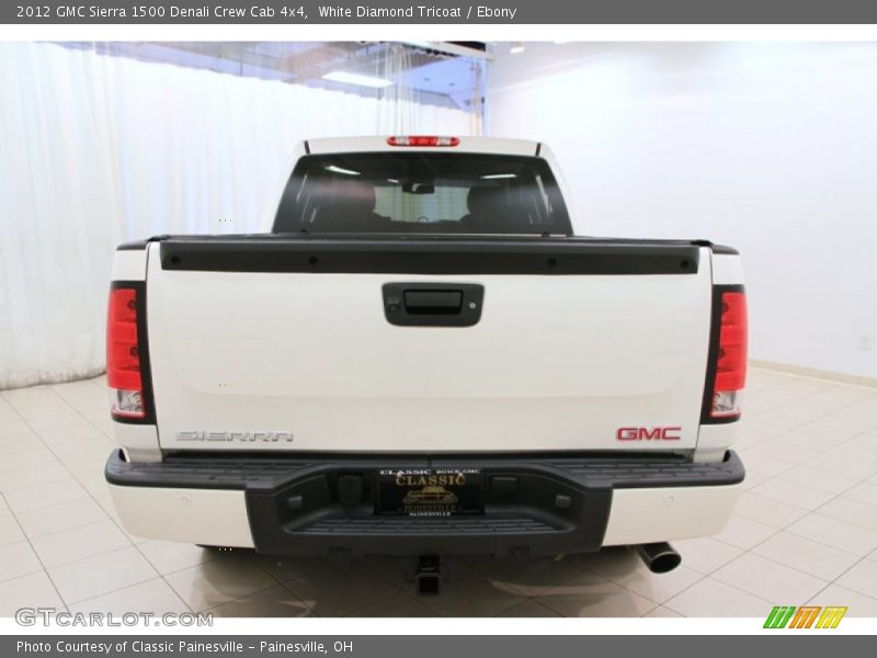 White Diamond Tricoat / Ebony 2012 GMC Sierra 1500 Denali Crew Cab 4x4