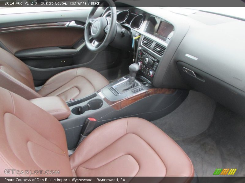 Ibis White / Black 2014 Audi A5 2.0T quattro Coupe