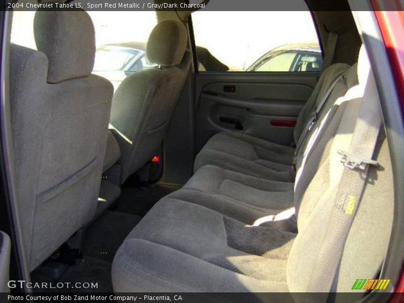Sport Red Metallic / Gray/Dark Charcoal 2004 Chevrolet Tahoe LS