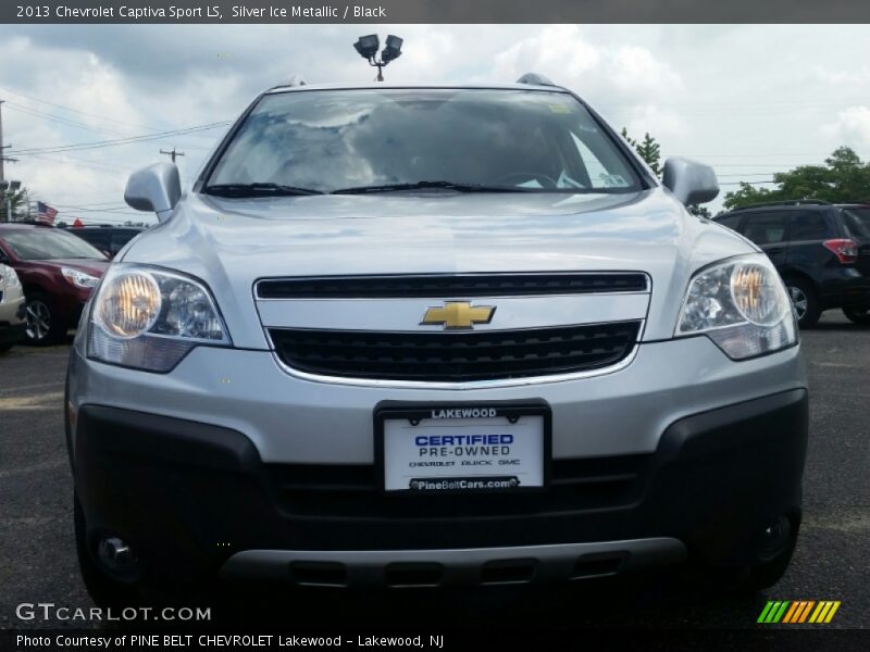 Silver Ice Metallic / Black 2013 Chevrolet Captiva Sport LS