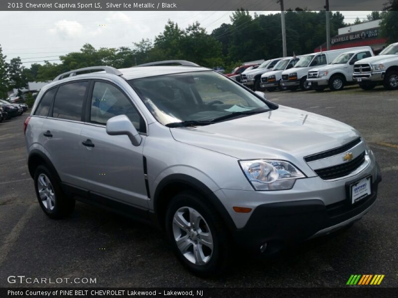 Silver Ice Metallic / Black 2013 Chevrolet Captiva Sport LS