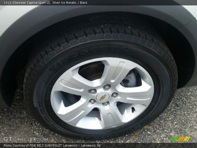 Silver Ice Metallic / Black 2013 Chevrolet Captiva Sport LS