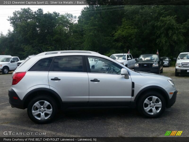 Silver Ice Metallic / Black 2013 Chevrolet Captiva Sport LS