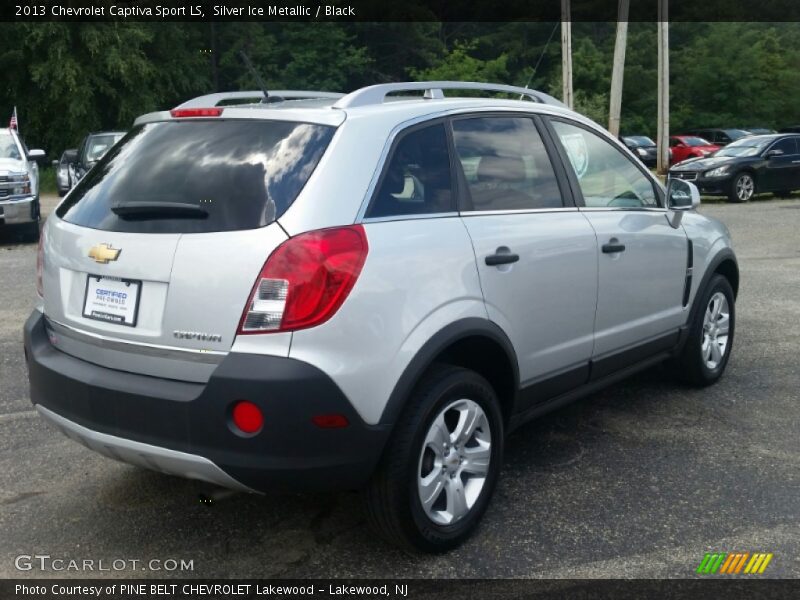 Silver Ice Metallic / Black 2013 Chevrolet Captiva Sport LS