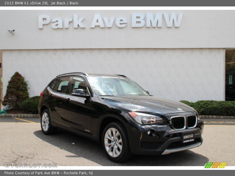 Jet Black / Black 2013 BMW X1 xDrive 28i