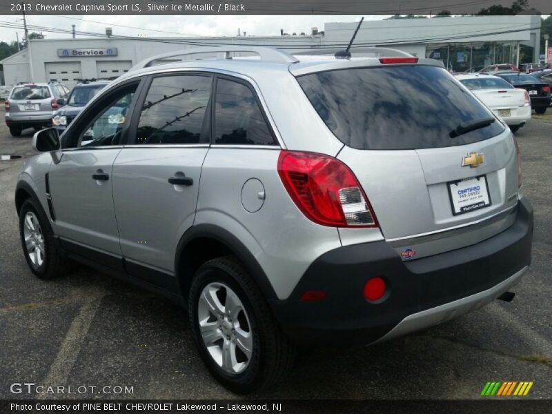 Silver Ice Metallic / Black 2013 Chevrolet Captiva Sport LS