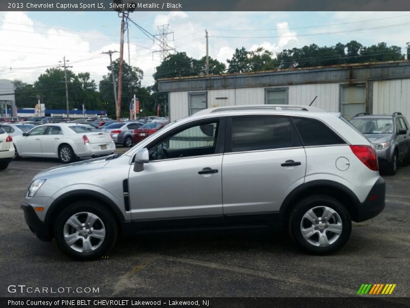 Silver Ice Metallic / Black 2013 Chevrolet Captiva Sport LS