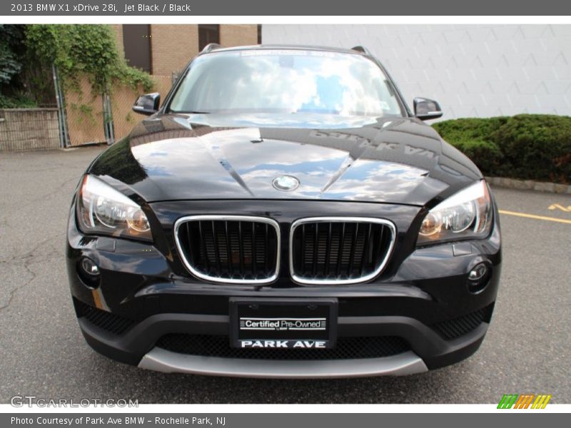 Jet Black / Black 2013 BMW X1 xDrive 28i