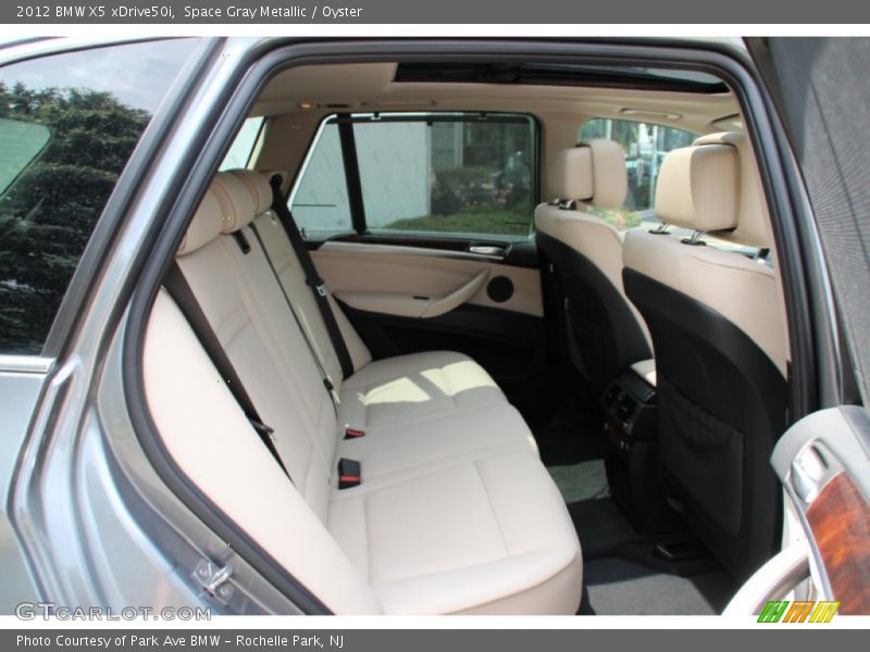 Space Gray Metallic / Oyster 2012 BMW X5 xDrive50i