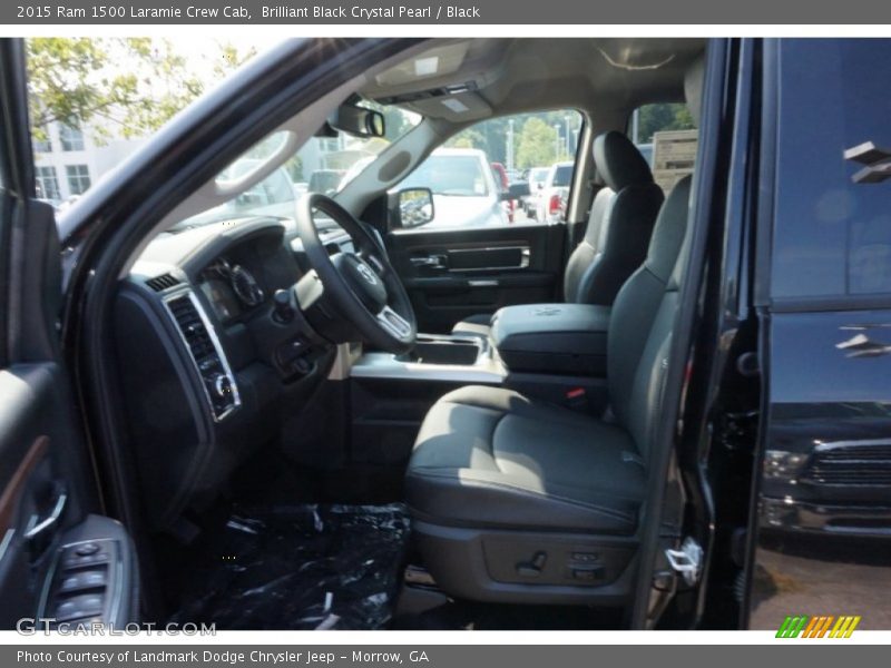  2015 1500 Laramie Crew Cab Black Interior