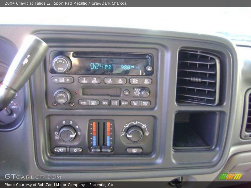 Sport Red Metallic / Gray/Dark Charcoal 2004 Chevrolet Tahoe LS