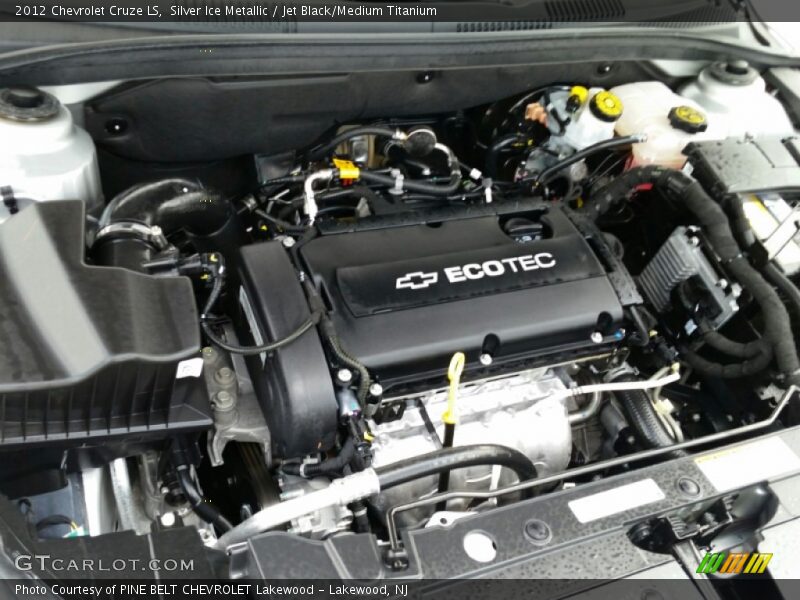 Silver Ice Metallic / Jet Black/Medium Titanium 2012 Chevrolet Cruze LS