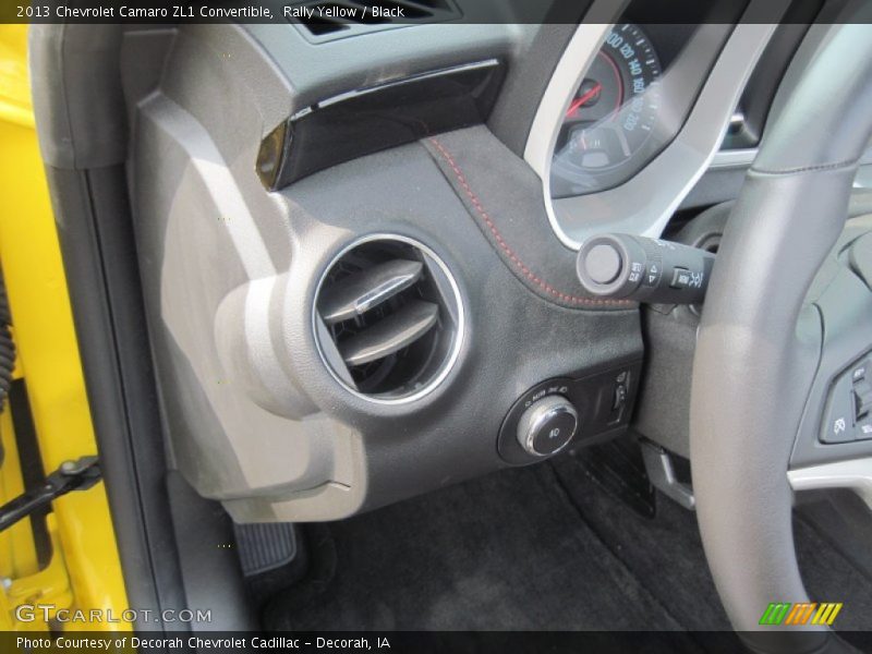 Rally Yellow / Black 2013 Chevrolet Camaro ZL1 Convertible