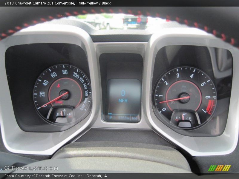  2013 Camaro ZL1 Convertible ZL1 Convertible Gauges