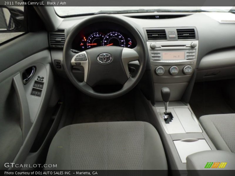 Black / Ash 2011 Toyota Camry LE