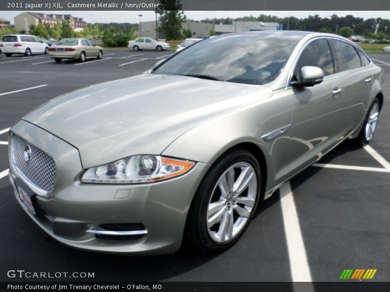 Cashmere Metallic / Ivory/Oyster 2011 Jaguar XJ XJL