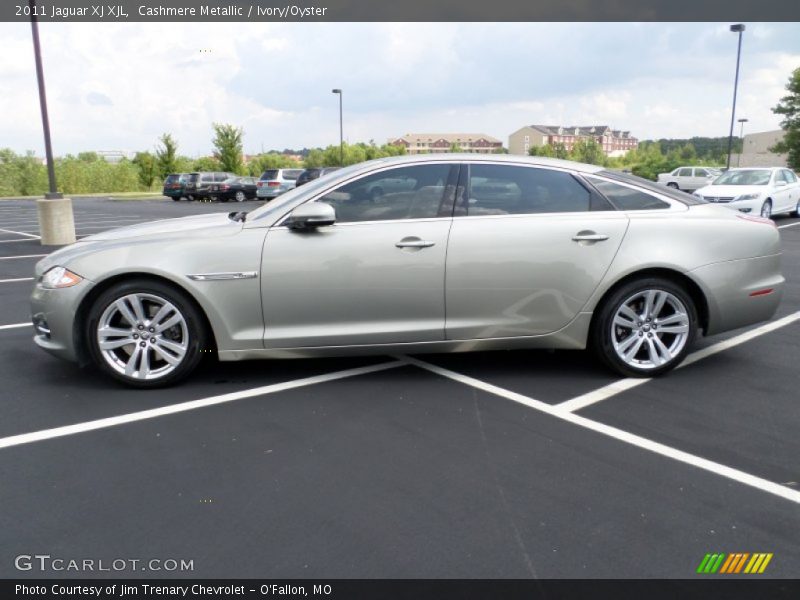 Cashmere Metallic / Ivory/Oyster 2011 Jaguar XJ XJL